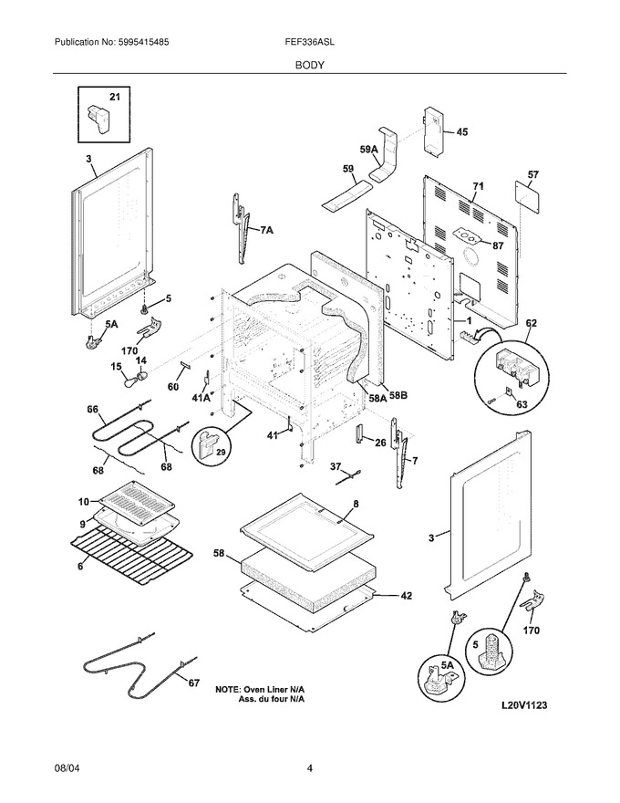 Diagram for FEF336ASL