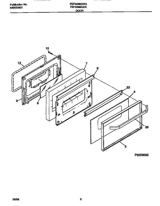 Diagram for FEF336BGWA