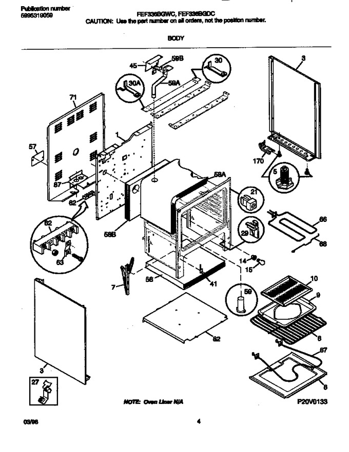 Diagram for FEF336BGWC