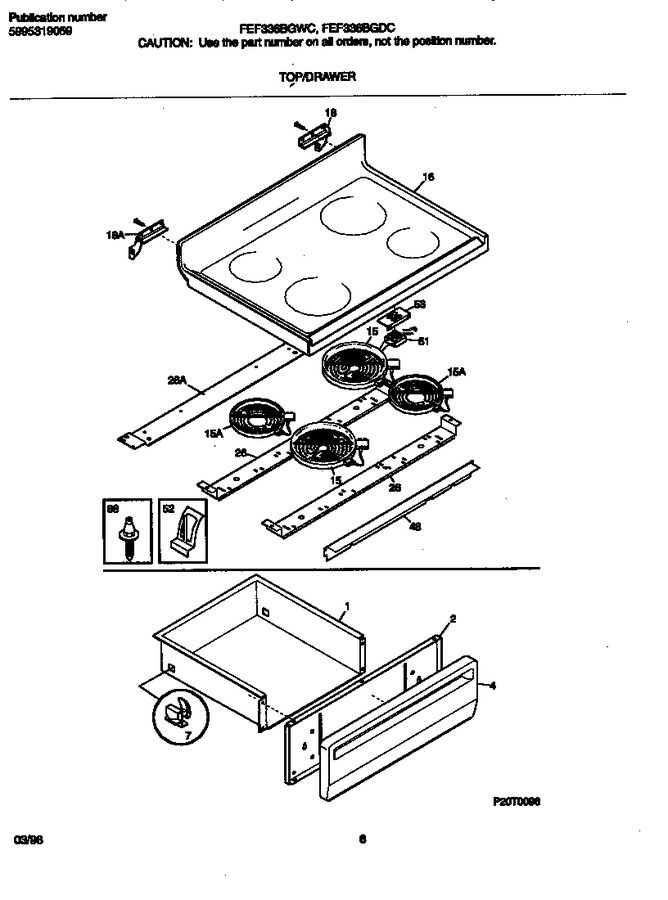 Diagram for FEF336BGDC