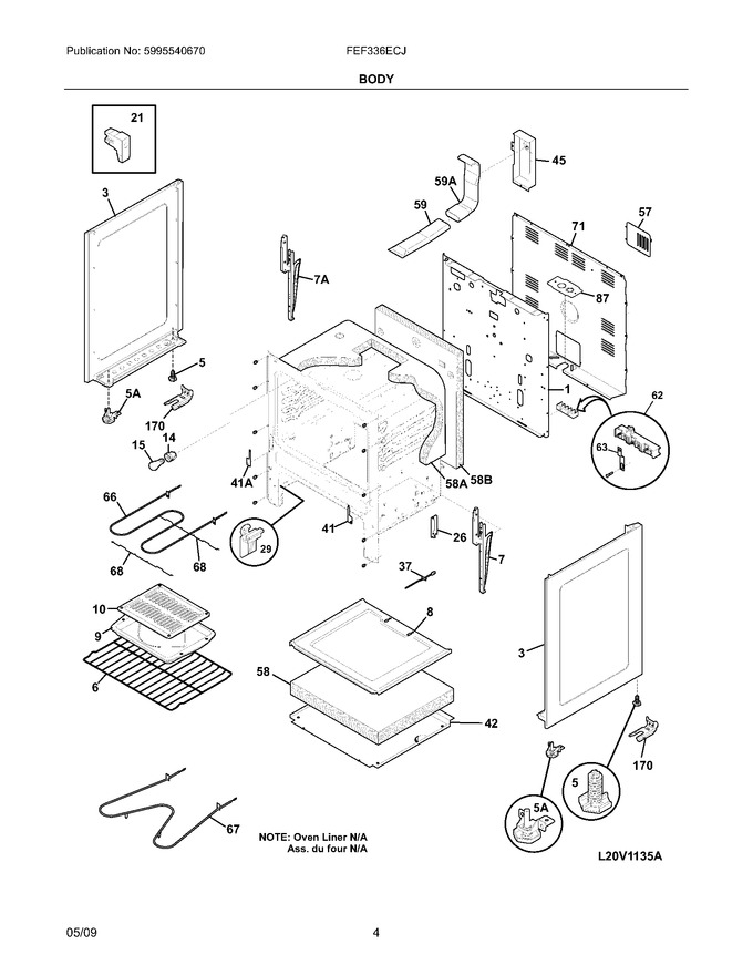 Diagram for FEF336ECJ