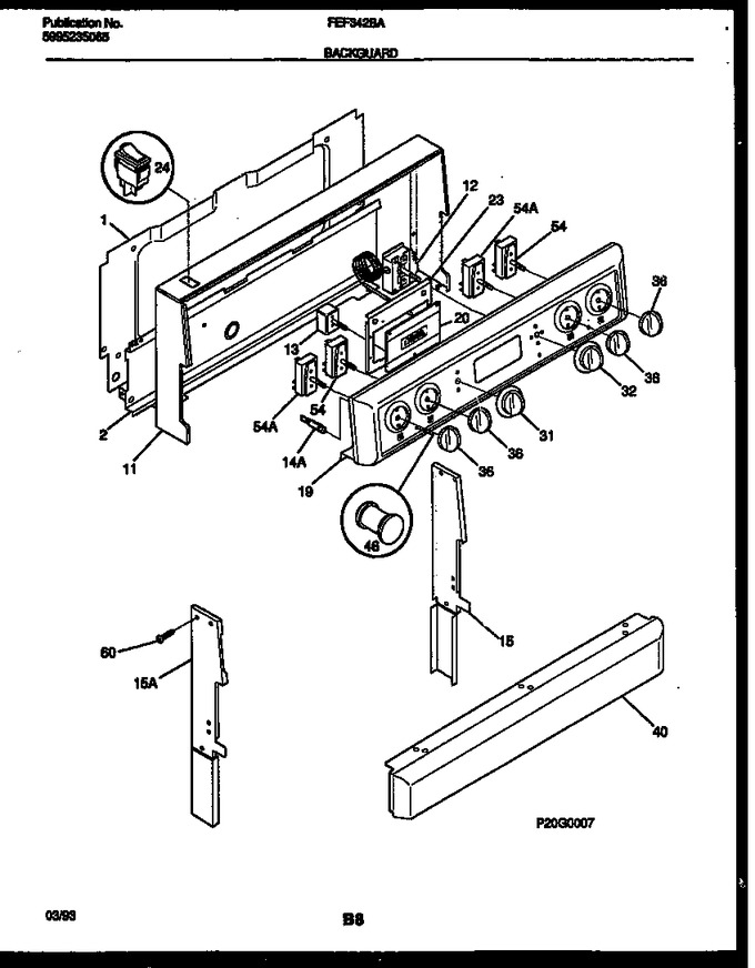 Diagram for FEF342BAWA