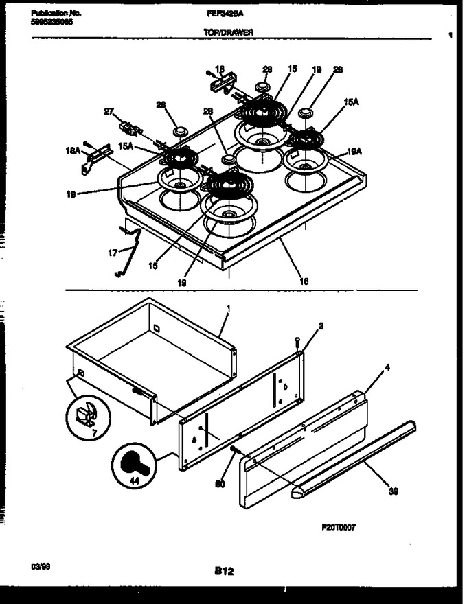 Diagram for FEF342BAWA