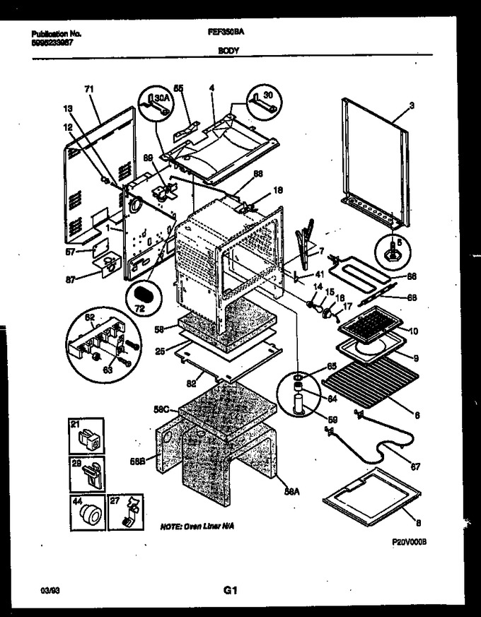Diagram for FEF350BAWA