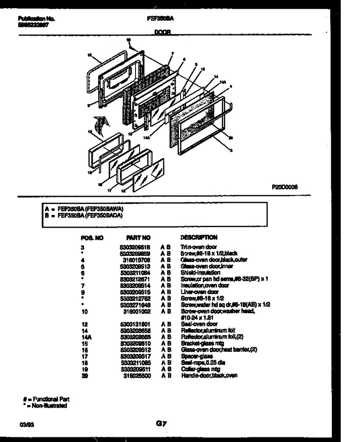Diagram for FEF350BADA