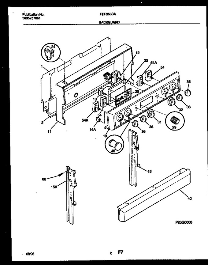 Diagram for FEF350BAWB