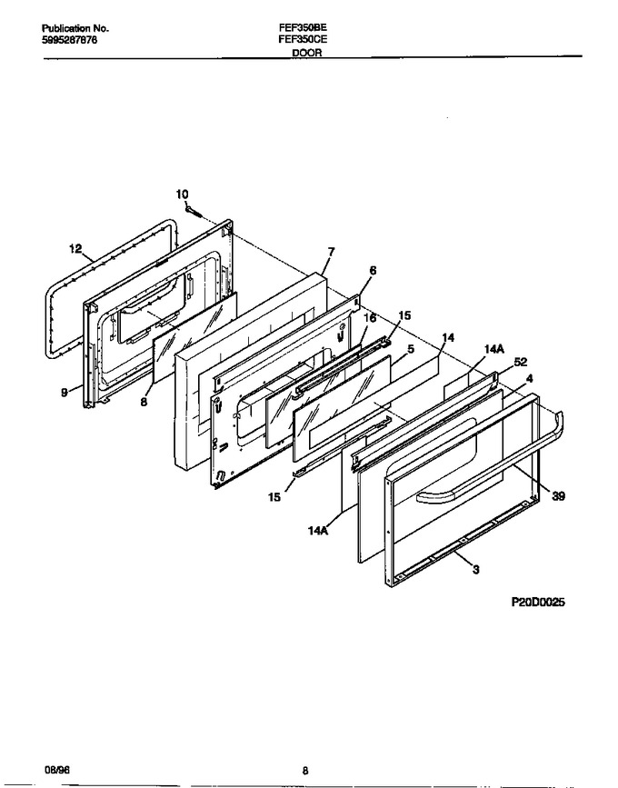 Diagram for FEF350BEWA