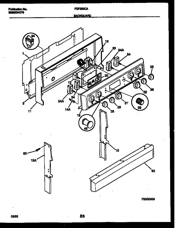Diagram for FEF350CAWA