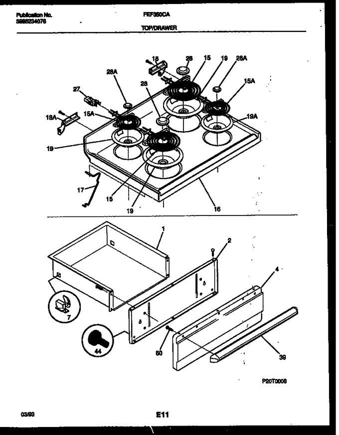 Diagram for FEF350CAWA