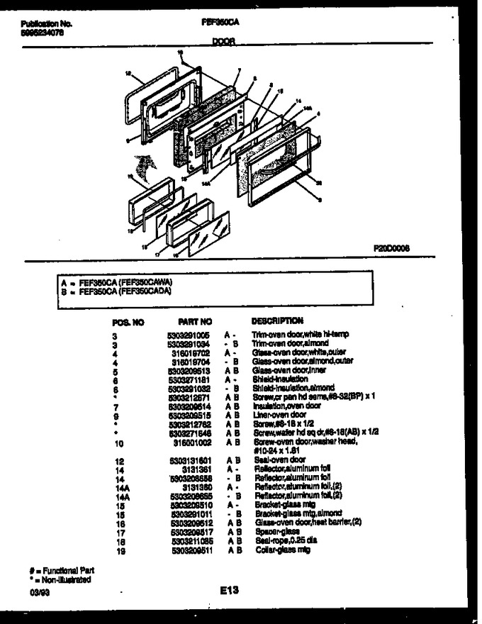 Diagram for FEF350CAWA