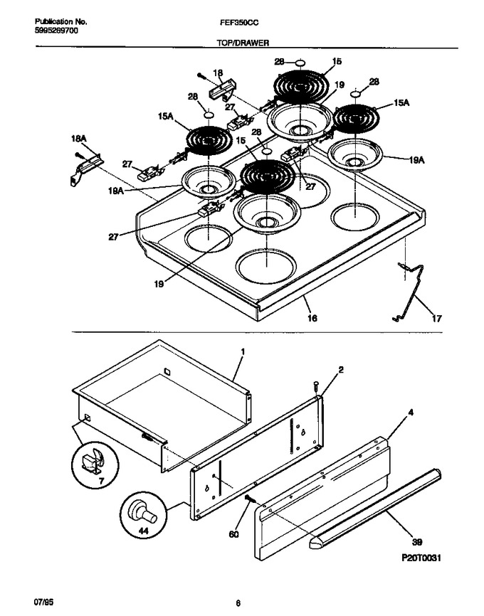 Diagram for FEF350CCTC