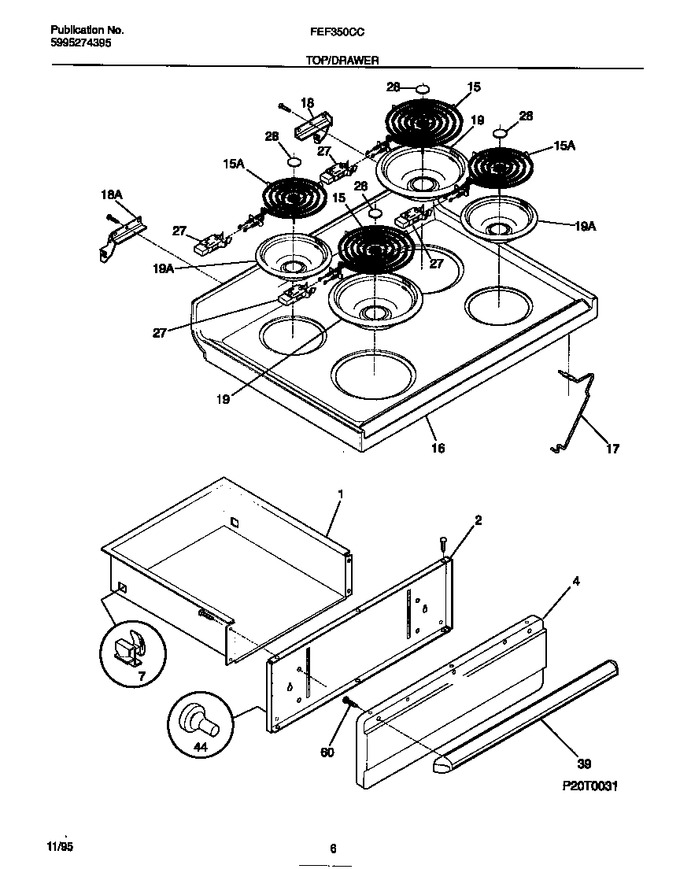Diagram for FEF350CCTD