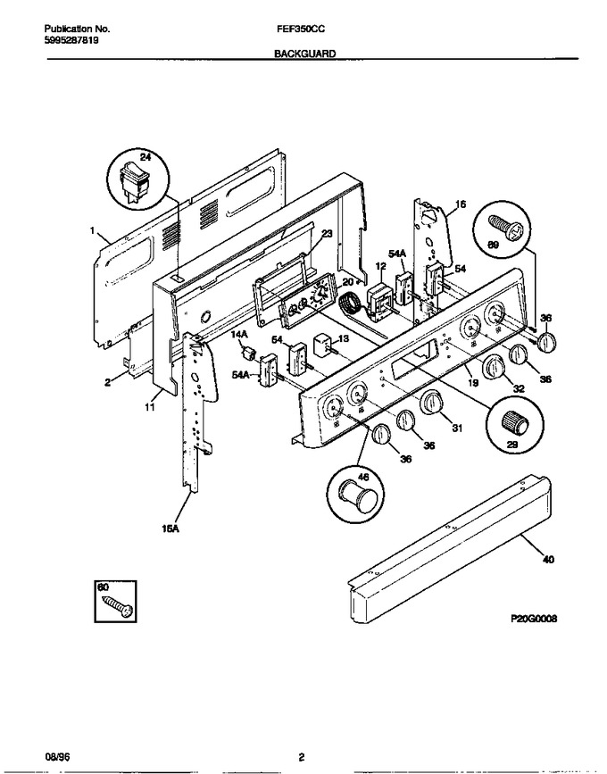 Diagram for FEF350CCTF