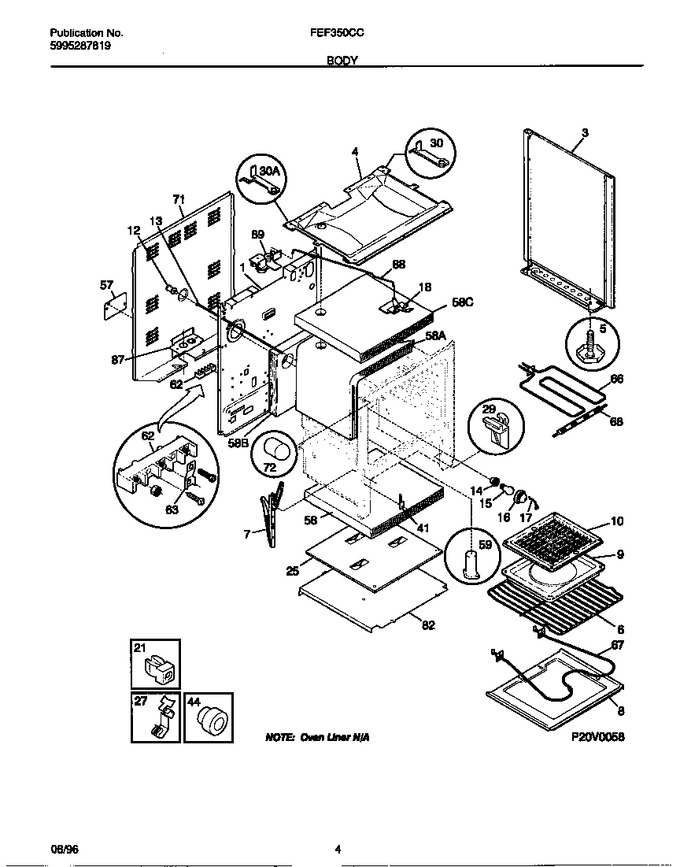 Diagram for FEF350CCTF