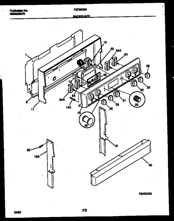 Diagram for FEF350SADA