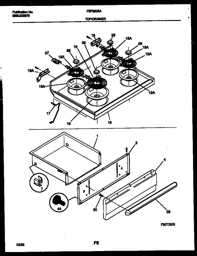 Diagram for FEF350SAWA