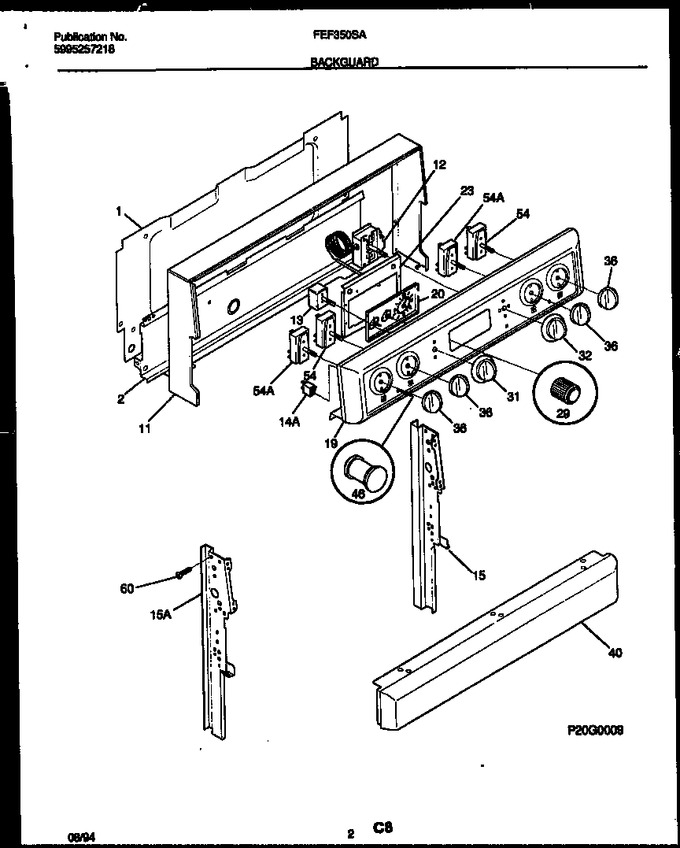 Diagram for FEF350SADB