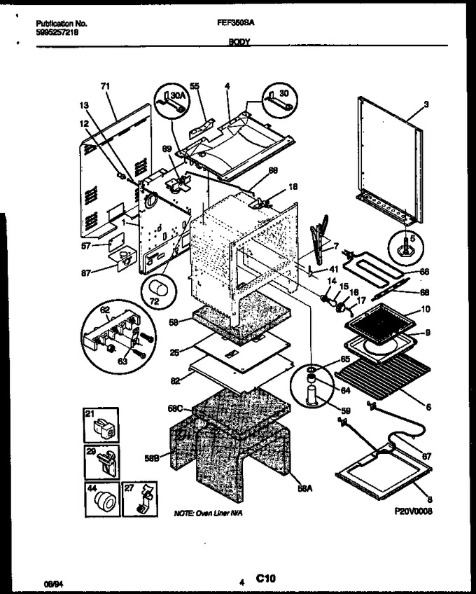 Diagram for FEF350SAWB
