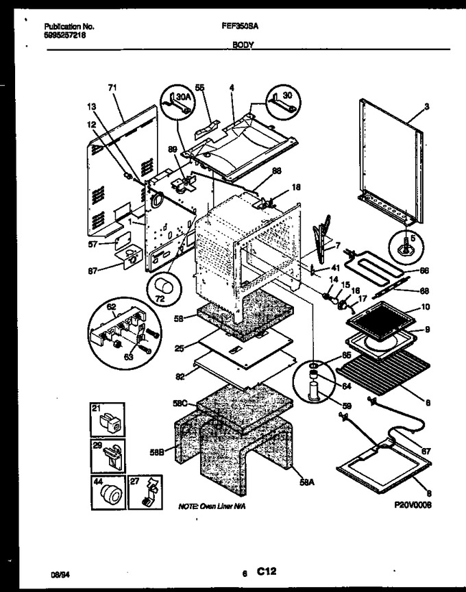 Diagram for FEF350SAWB