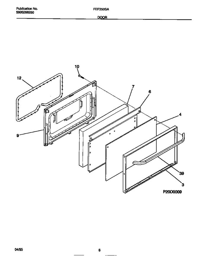 Diagram for FEF350SADC