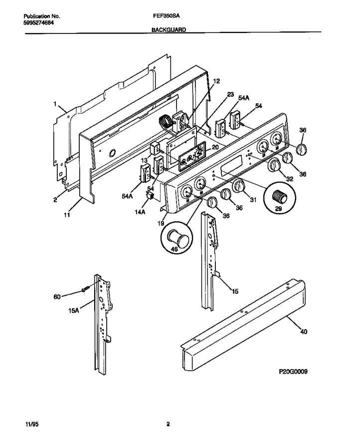 Diagram for FEF350SADE