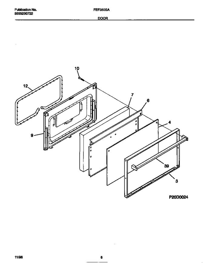 Diagram for FEF350SADJ