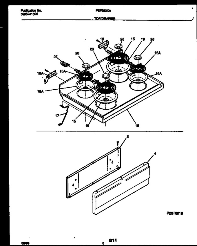 Diagram for FEF350XAWA