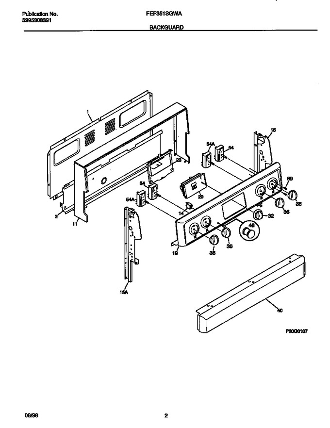 Diagram for FEF351SGWA