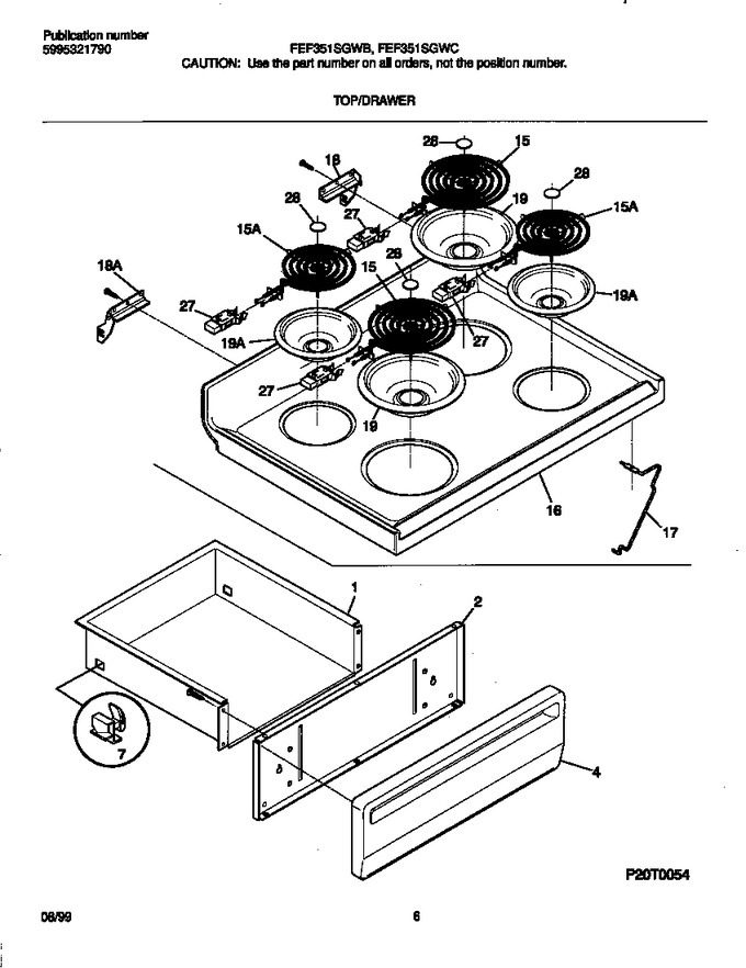Diagram for FEF351SGWC