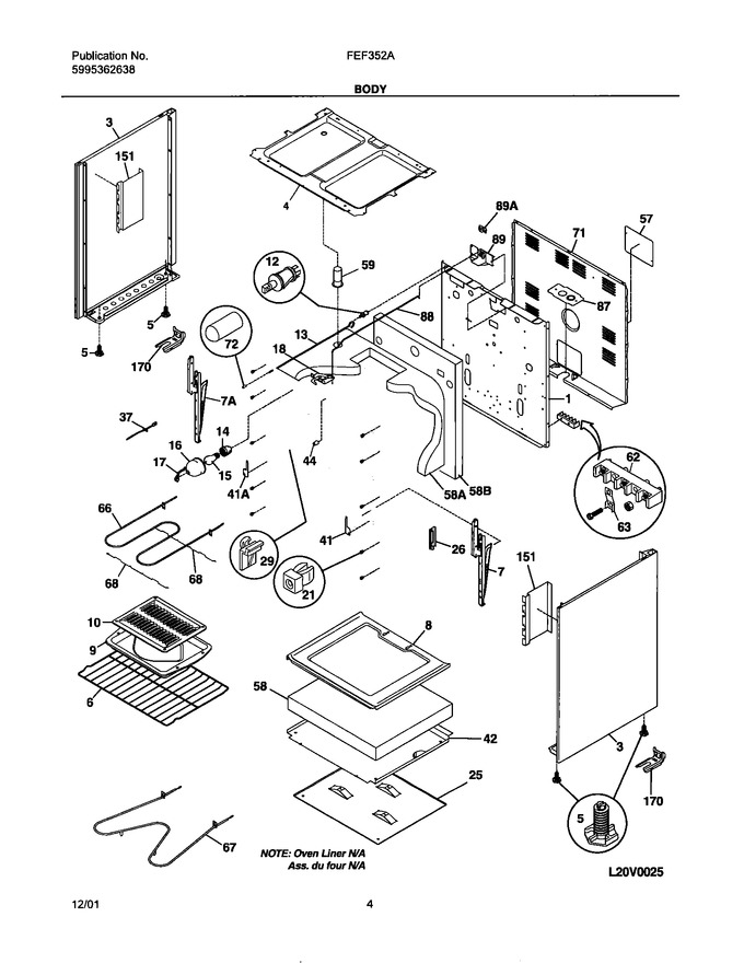 Diagram for FEF352ASA