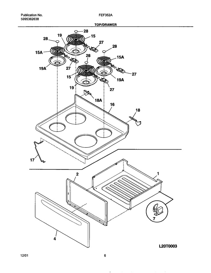 Diagram for FEF352ASA