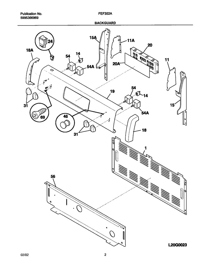 Diagram for FEF352AUC