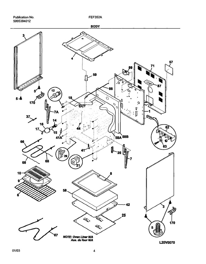 Diagram for FEF352AUE