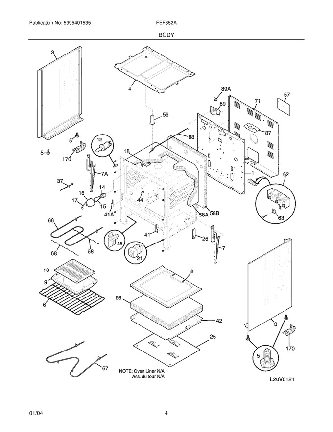 Diagram for FEF352ASG