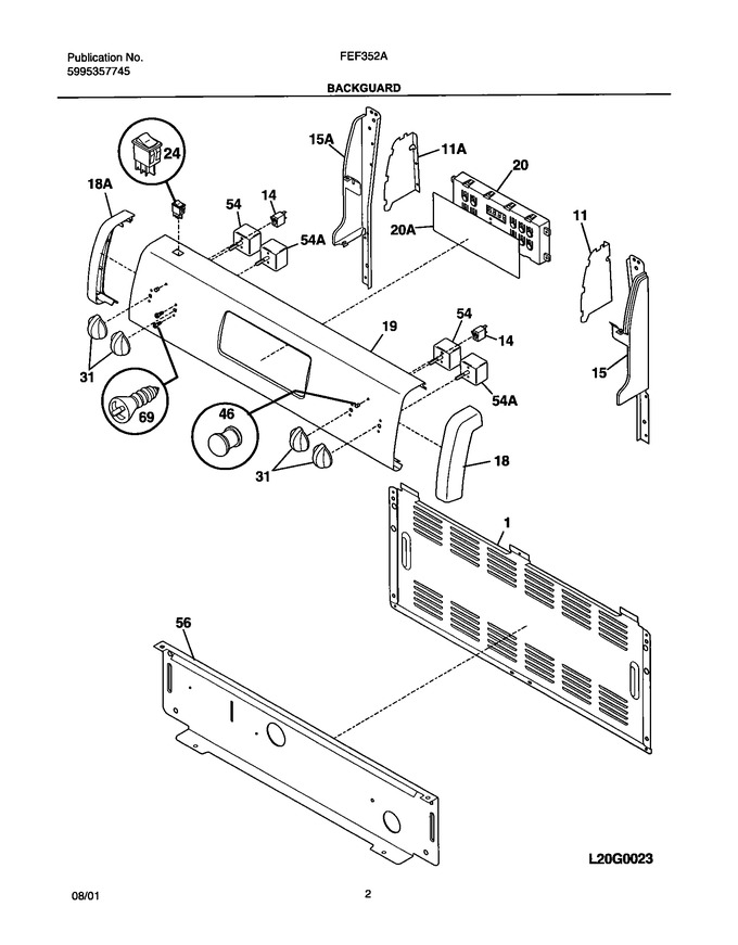 Diagram for FEF352AWA