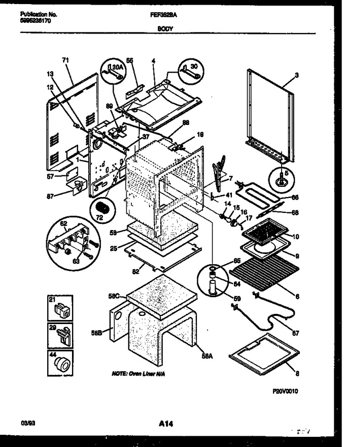 Diagram for FEF352BAWA