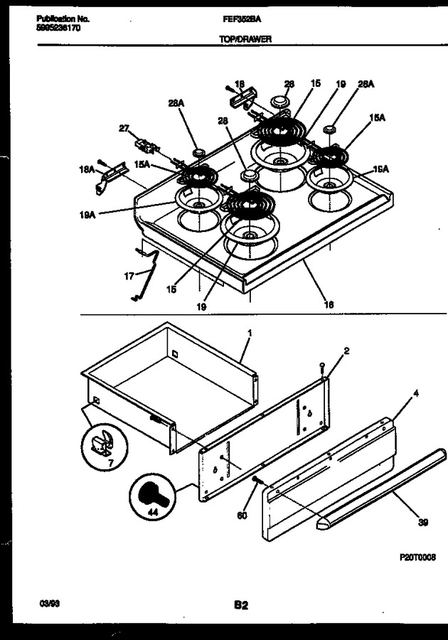 Diagram for FEF352BAWA