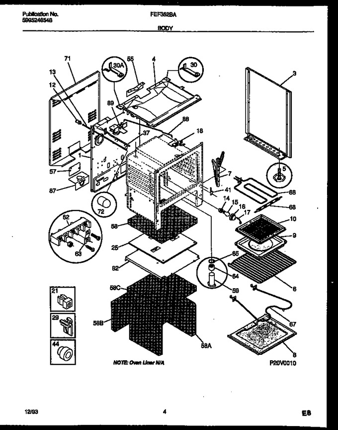 Diagram for FEF352BAWB