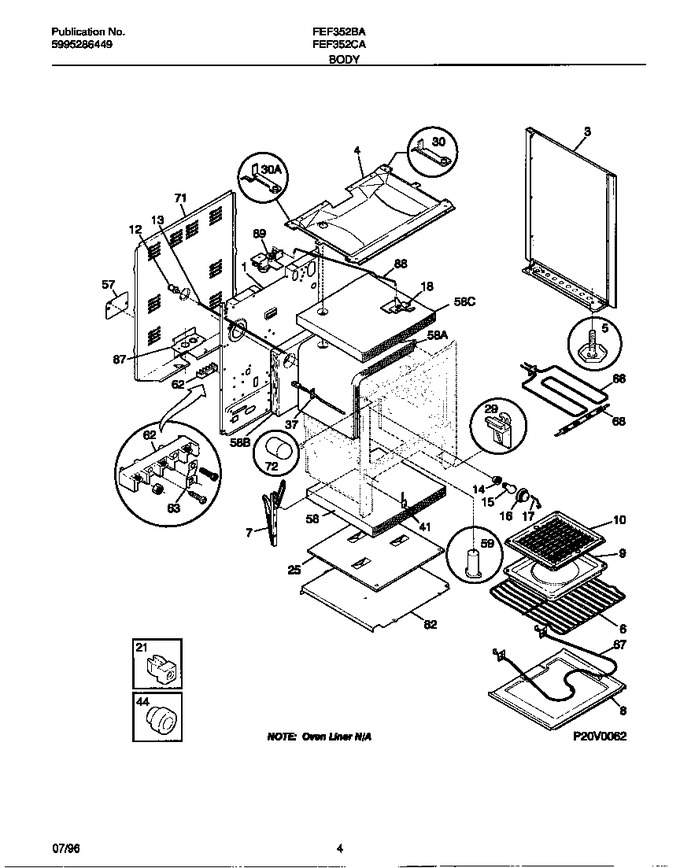 Diagram for FEF352BADG