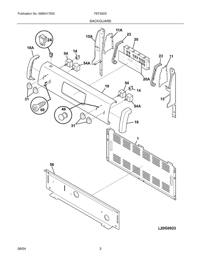 Diagram for FEF352DUA