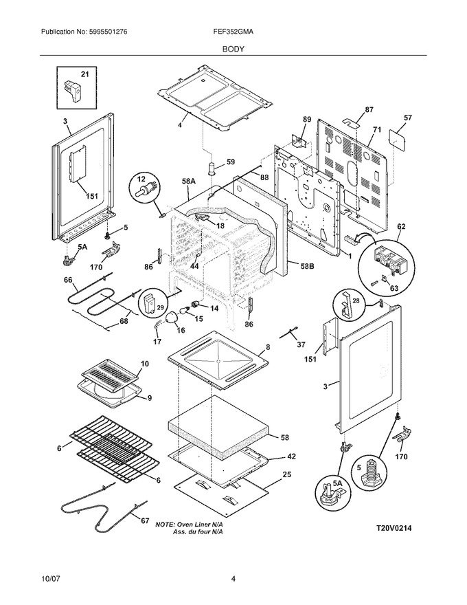 Diagram for FEF352GMA
