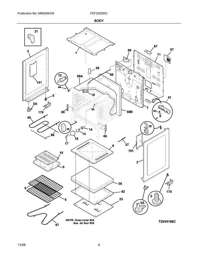 Diagram for FEF352GMC