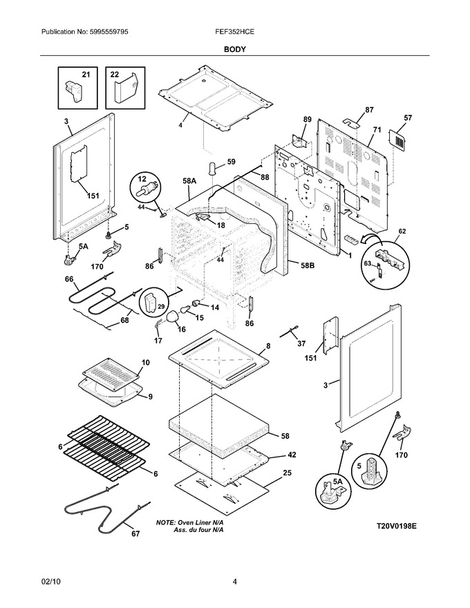 Diagram for FEF352HCE