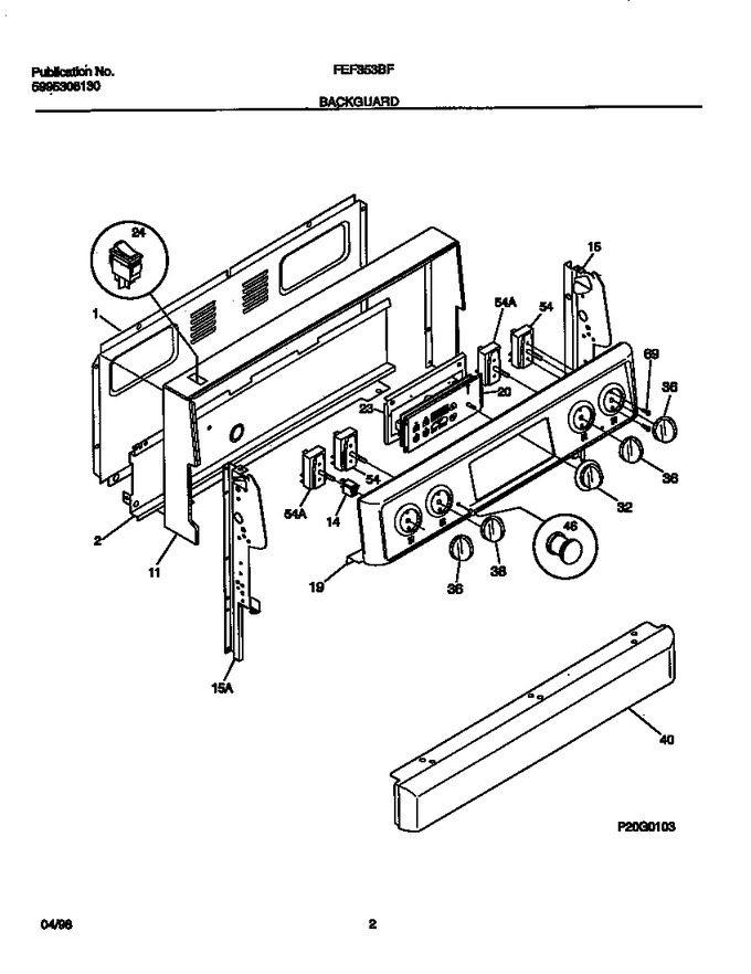 Diagram for FEF353BFWB