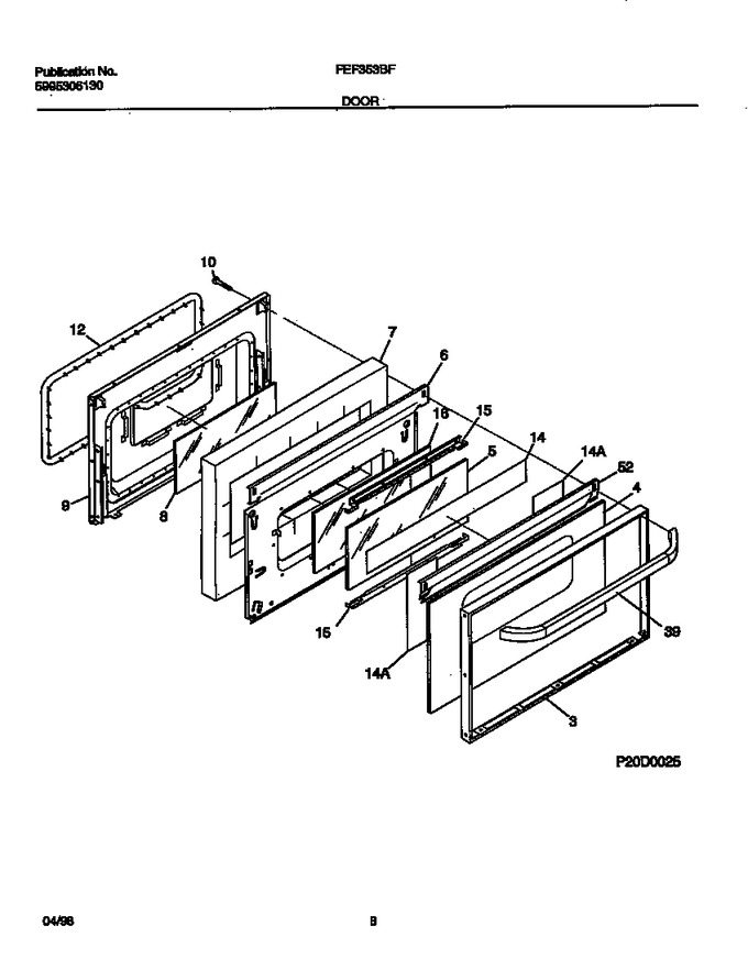 Diagram for FEF353BFWB