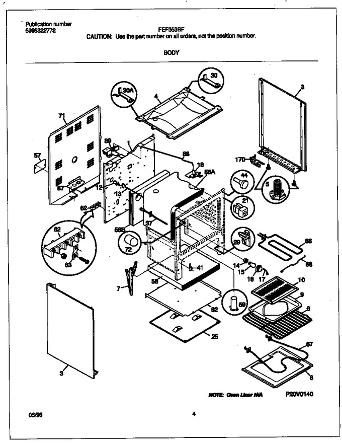 Diagram for FEF353BFWD