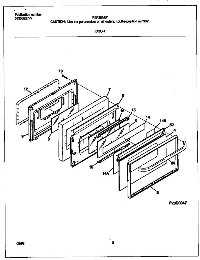 Diagram for FEF353BFWD
