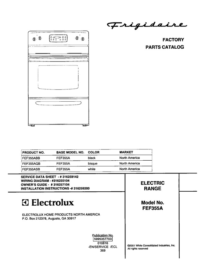 Diagram for FEF355ABB