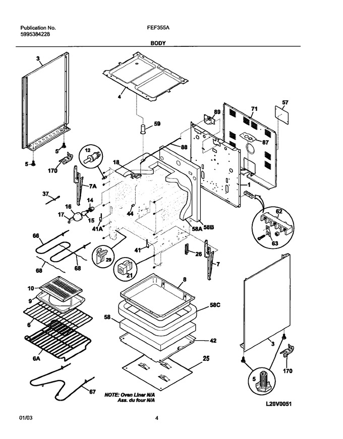 Diagram for FEF355ABF