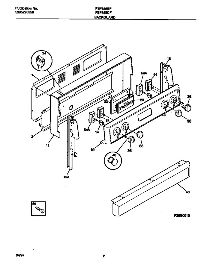 Diagram for FEF355CFSA